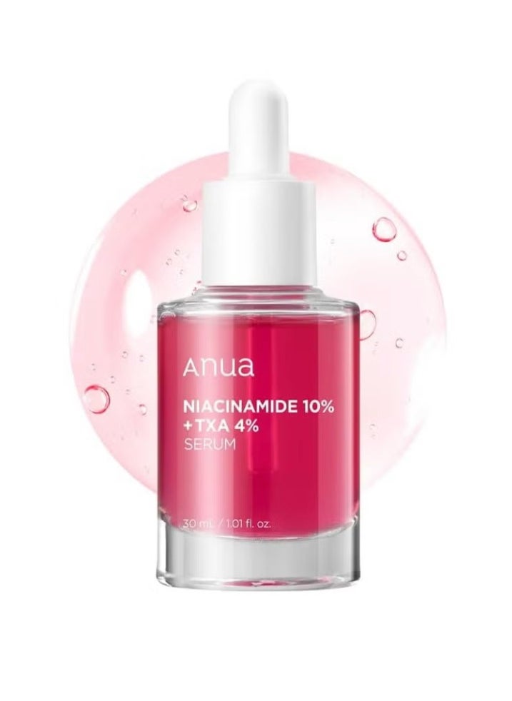 10% Niacinamide+ 4% Tranexamic Acid Serum, Ceramide, Hyaluronic Acid, Vitamin B12 Natural Color, for Sensitive Skin, Korean Glass Skin, Fragrance-free 30 mlml