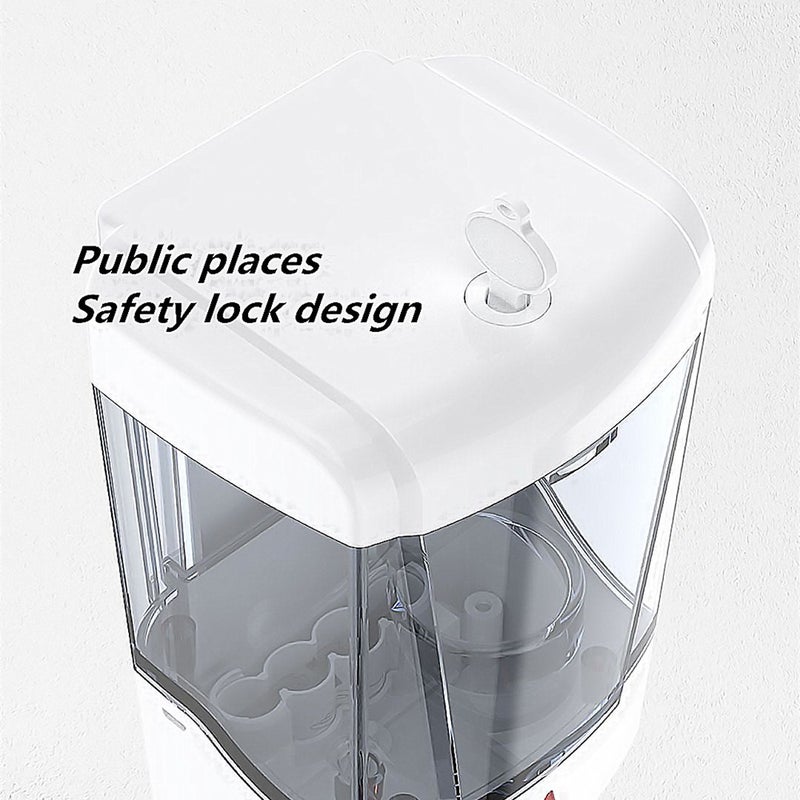 Wall Mounted Automatic Soap Dispenser With IR Sensor White 700ml