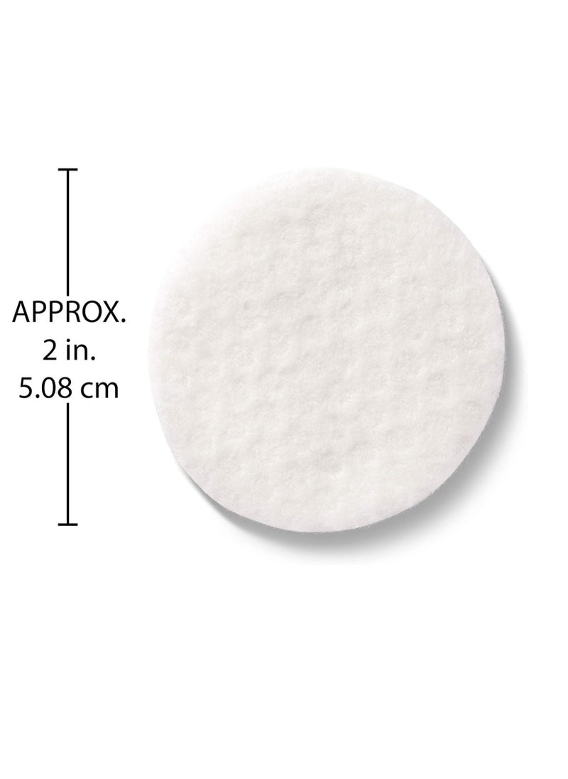 Simply Soft Premium Cotton Rounds, 100% Pure Cotton, Absorbent Cotton Pads, 100 Count (Pack of 6)