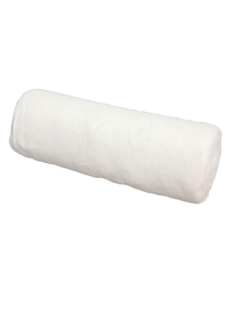 ForPro Professional Collection Premium Cotton Roll for Cosmetic Application and Product Removal, White, 12” Wide, 1 Lb.