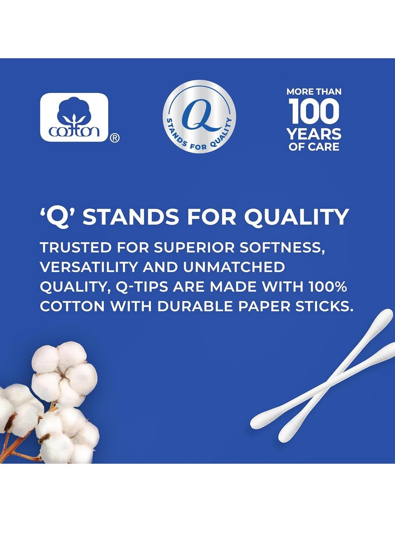 Q-tips Swabs Travel Pack,30 Count, Pack of 1 blue