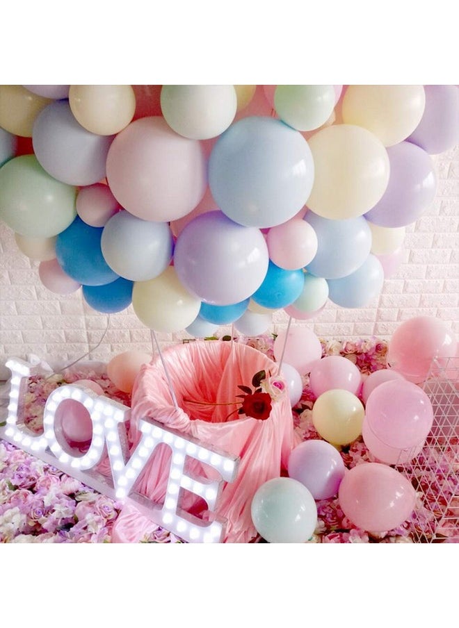 Pack Of 500 Pastel Latex Balloons For Birthday Baby Shower Anniversary Wedding Decorations