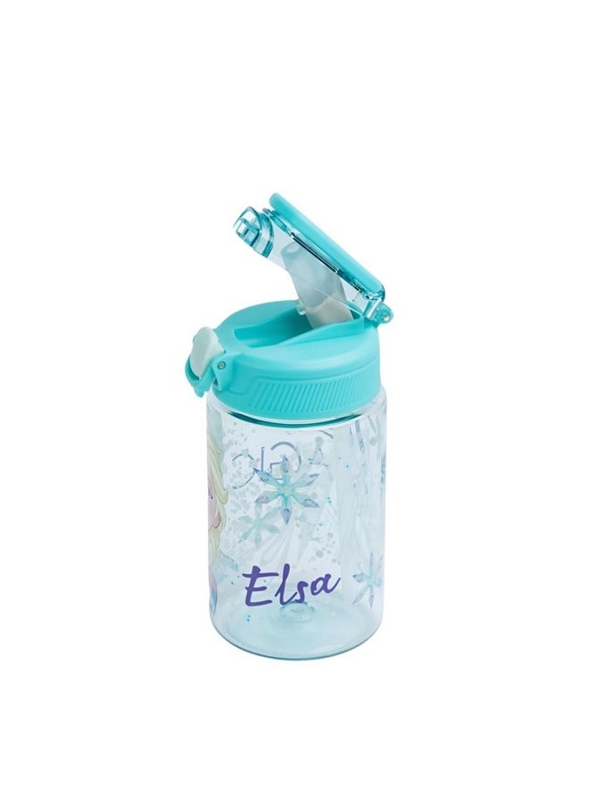 Licensed Kids' Straw Sipper Water Bottle - 400Ml Bpa-Free, Durable, Leak-Proof, Ideal For School & Travel