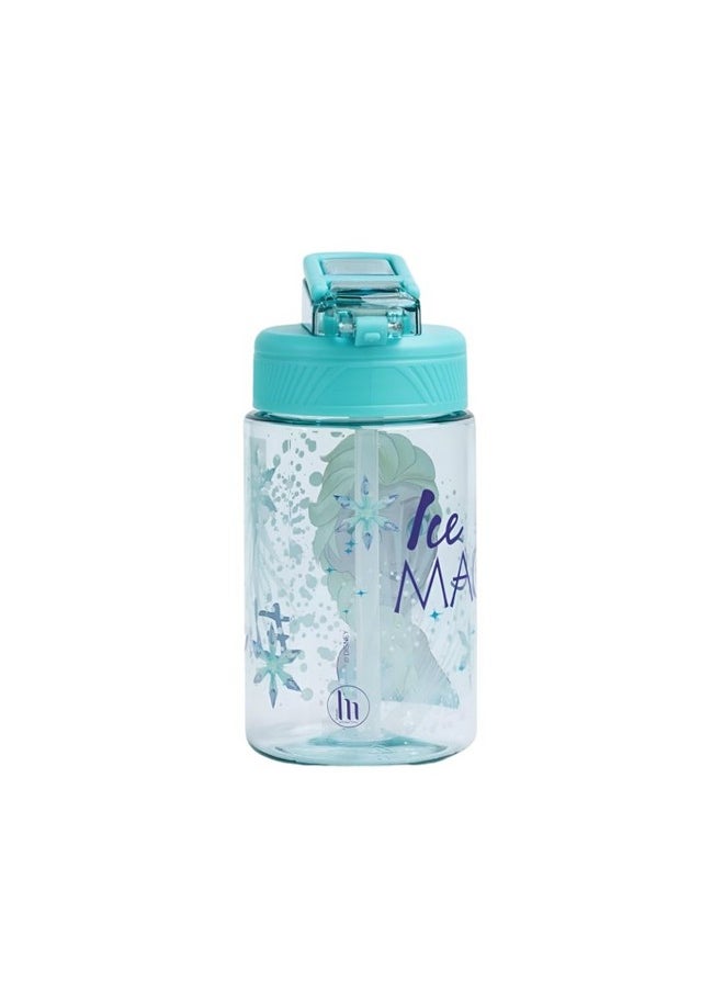 Licensed Kids' Straw Sipper Water Bottle - 400Ml Bpa-Free, Durable, Leak-Proof, Ideal For School & Travel