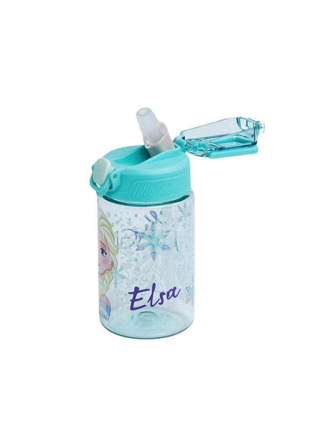 Licensed Kids' Straw Sipper Water Bottle - 400Ml Bpa-Free, Durable, Leak-Proof, Ideal For School & Travel