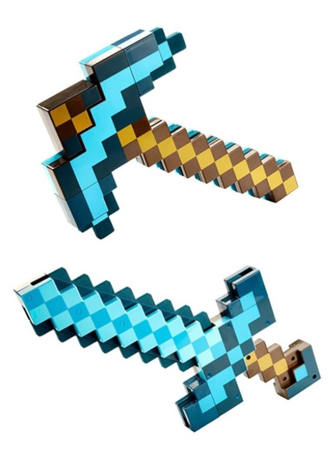 Minecraft Transforming Sword and pickaxe