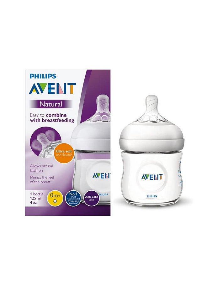 Ps Avent Natural Response 3.0 Baby Bottle 125Ml Single Scy900/01