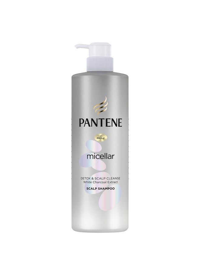 Micellar Detox & Moisturize White Charcoal Extract Scalp Shampoo 530Ml