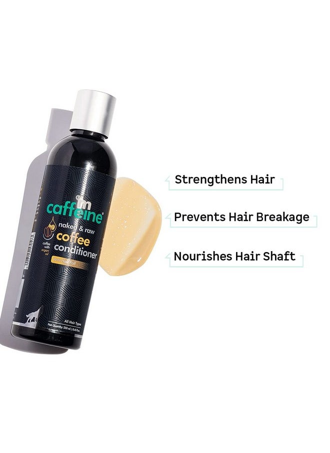 Hair Fall Control Coffee Conditioner (250 Millilitre) With Pro-Vitamin B5 And Argan Oil, Strengthens And Nourishes Hair Shafts, Sulphate & Silicone Free