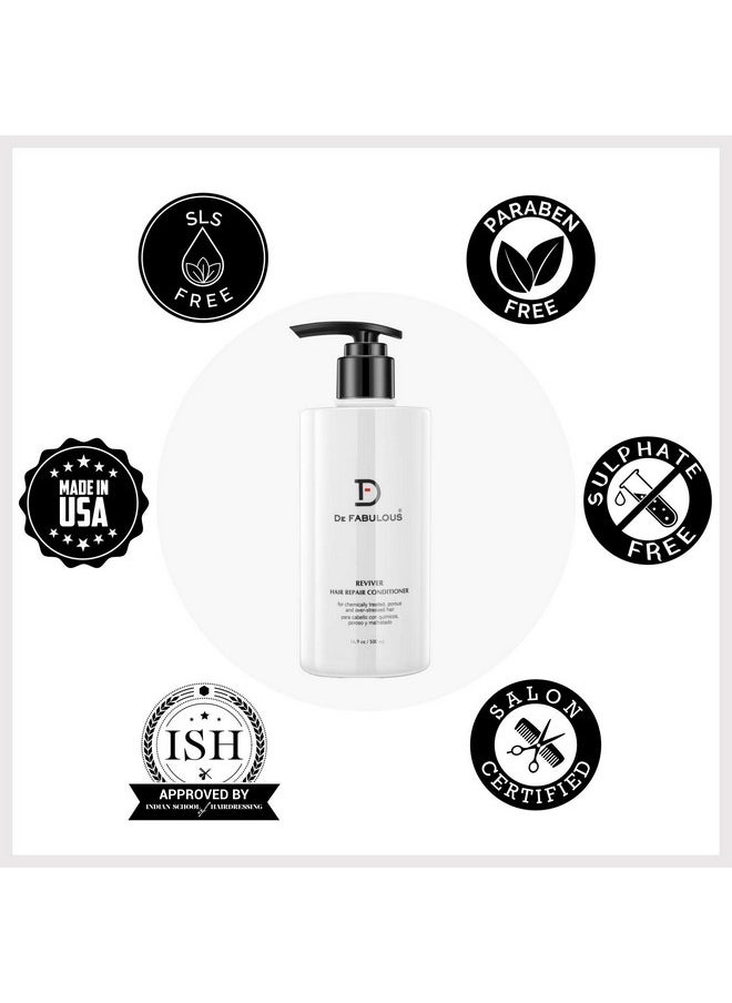 Reviver Hair Repair Conditioner - 500Ml | Sulphate-Free | Ph Balanced | All Hair Types