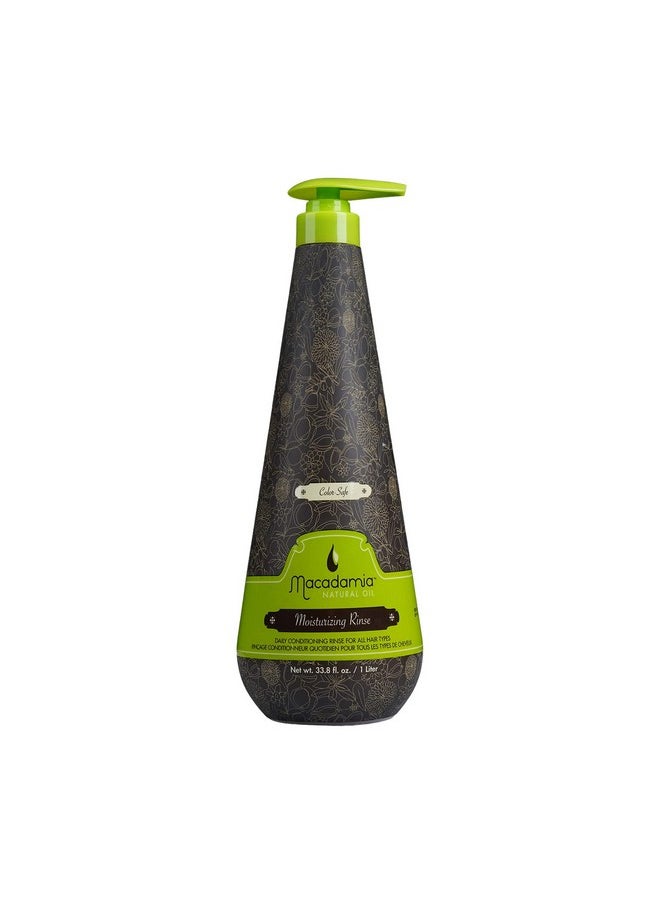 Oil Moisturizing Rinse Conditioner, Green, 1000 Ml