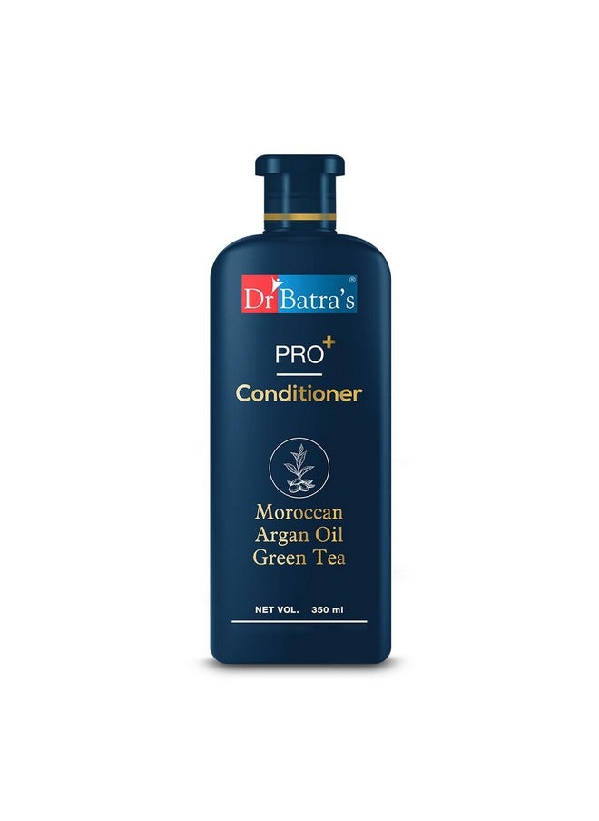 Pro Conditioner 350Ml Each, Enriched With Moroccan Argan Oil, Green Tea, Vitamin B, For Healthy & Soft Hair, Damage Repair, Sls & Paraben Free (350 Ml)