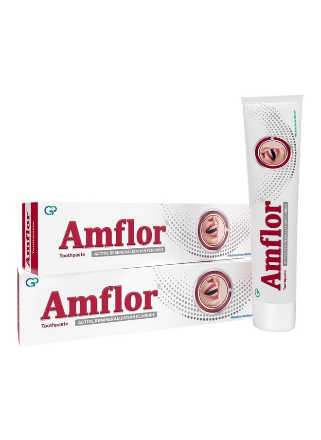 Toothpaste For Braces | Prevents Cavities & White Spot Lesions | Organic Amine Fluoride For Enamel Remineralization| Mint Flavour Orthodontic Toothpaste | Pack Of 2 (70 G Per Pack)