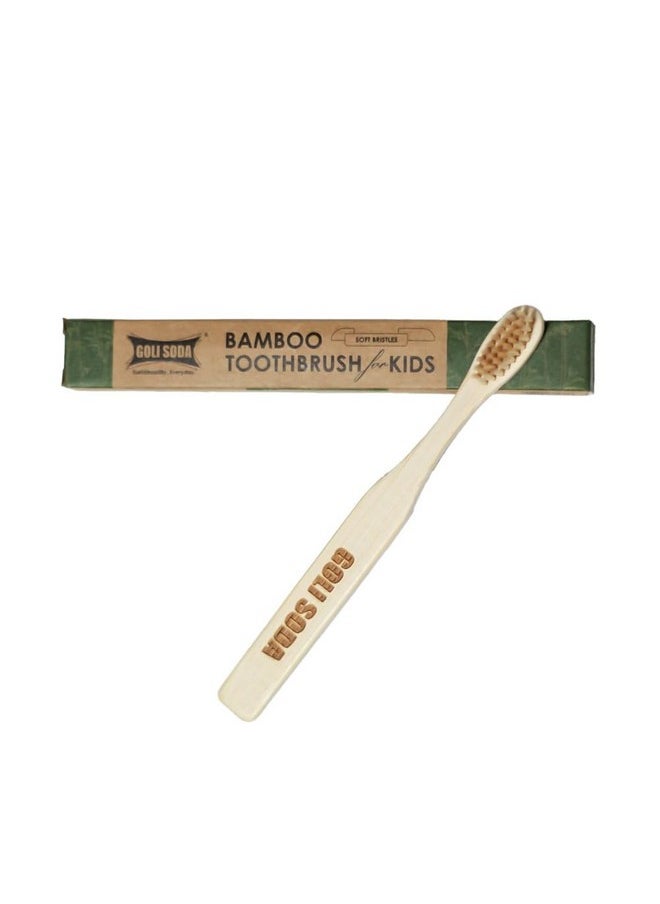 Bamboo Toothbrush For Kids (Pack Of 2)