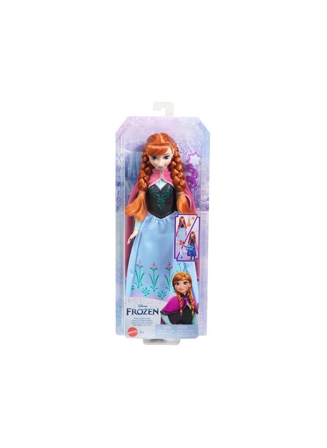 Disney Frozen Anna Magical Color-Change Skirt Fashion Doll, Inspired By Disney Movie, Posable