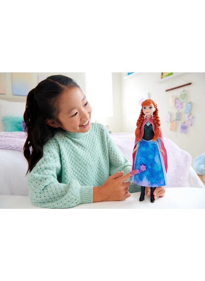 Disney Frozen Anna Magical Color-Change Skirt Fashion Doll, Inspired By Disney Movie, Posable