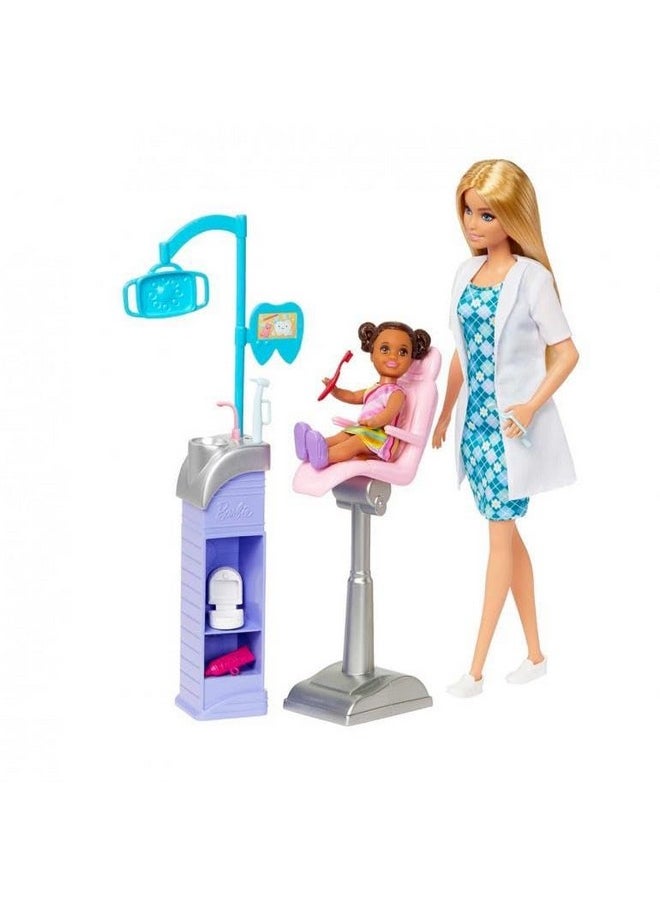 ® Careers Dentist Doll And Playset With Accessories, Medical Doctor Set, Toys