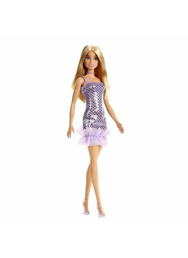 ® Doll, Kids Toys, Blonde Hair, Lavender Metallic Mini Dress, Trendy Clothes And Accessories, Gifts For Kids