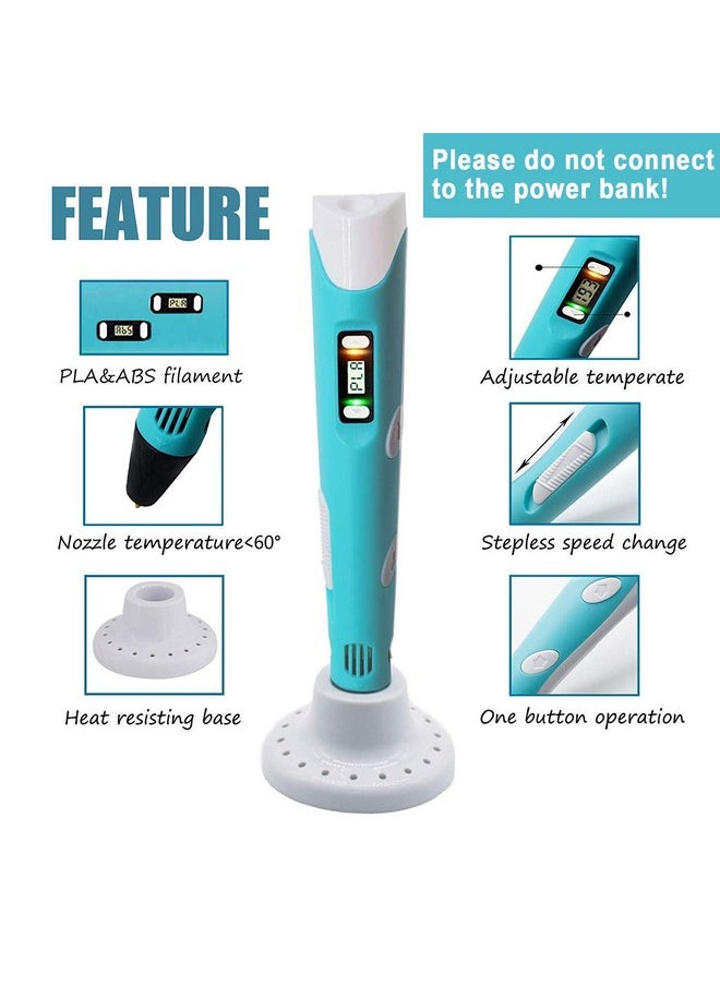 Imagine & Innovate 3D Pen With Lcd Display With Filament Adventure【With Adaptor】【Pack Of 1】