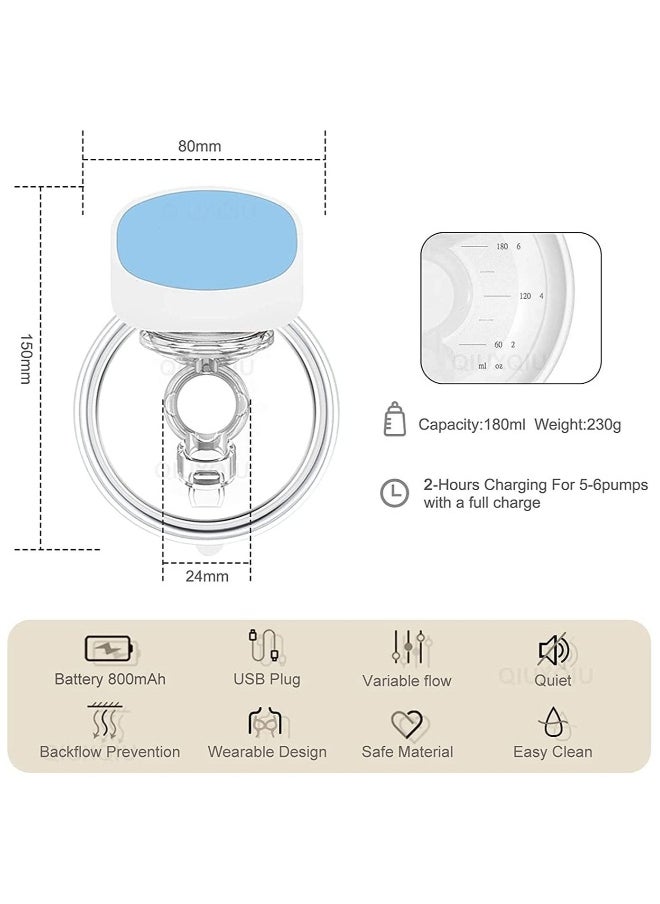 Electric Pumps For Mother Wearable Automatic Travel