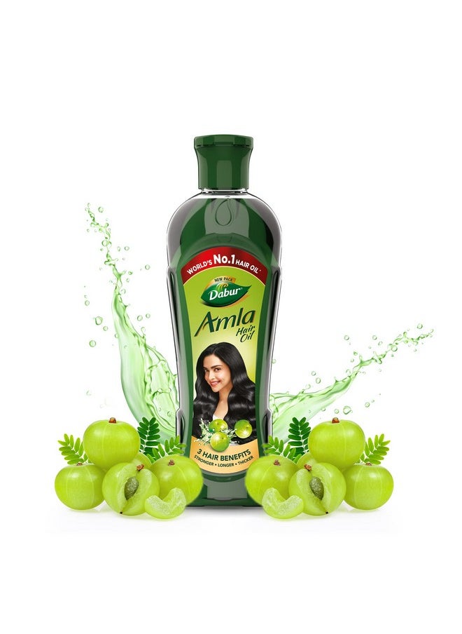 Amla Hair Oil - 450 Ml | For Strong, Long And Thick Hair | Nourishes Scalp | Controls Hair Fall, Strengthens Hair & Promotes Hair Growth