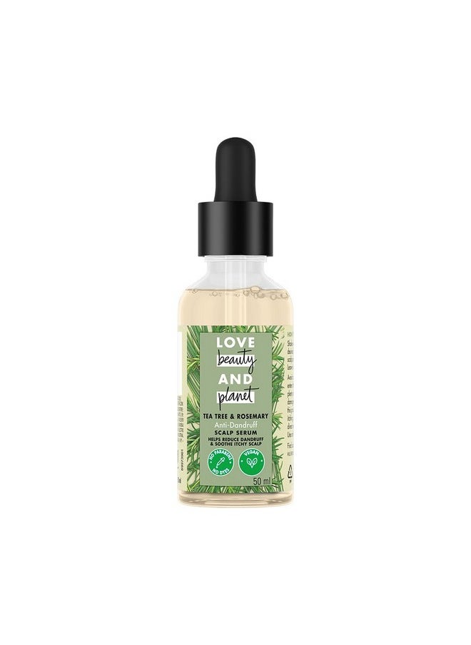 Tea Tree & Rosemary Scalp Serum |Anti Dandruff, 50Ml