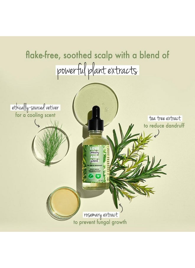 Tea Tree & Rosemary Scalp Serum |Anti Dandruff, 50Ml