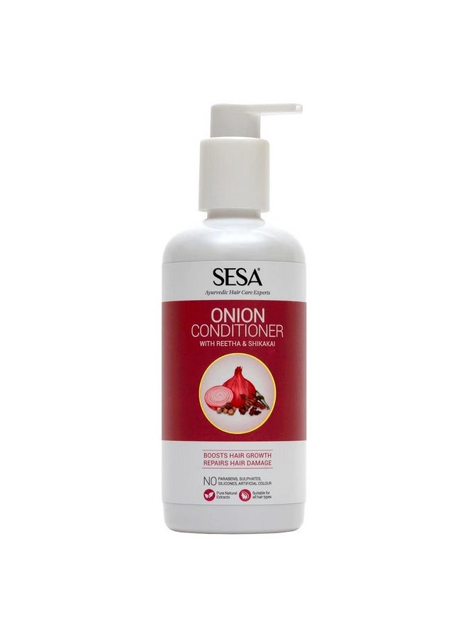 Ultimate Onion Anti-Hair Fall Combo For Complete Hair Care| Onion Oil - 200Ml + Onion Shampoo - 300Ml + Onion Conditioner - 300 Ml