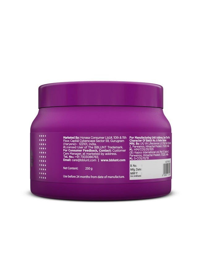 Hair Fall Control Hair Mask With Pea Protein & Caffeine For Stronger Hair-250 G | Reduces Hair Fall | Strengthens Hair | Enriched With Shine Tonic