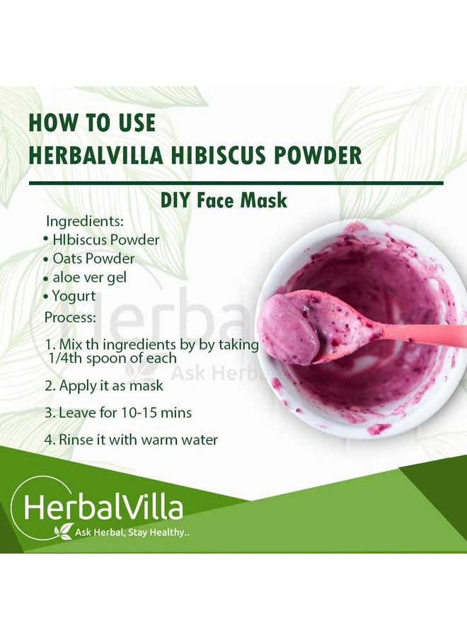 Hibiscus Powder For Hair Growth (200 Grams) And Face Pack