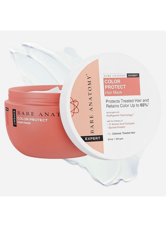 Colour Protect Hair Mask | Retains Colour Upto 8 Weeks | With Amino Acid Complex & Quinoa Protein For Coloured & Damaged Hair | For Dry & Frizzy Coloured Hair | For Women & Men | 250Gm