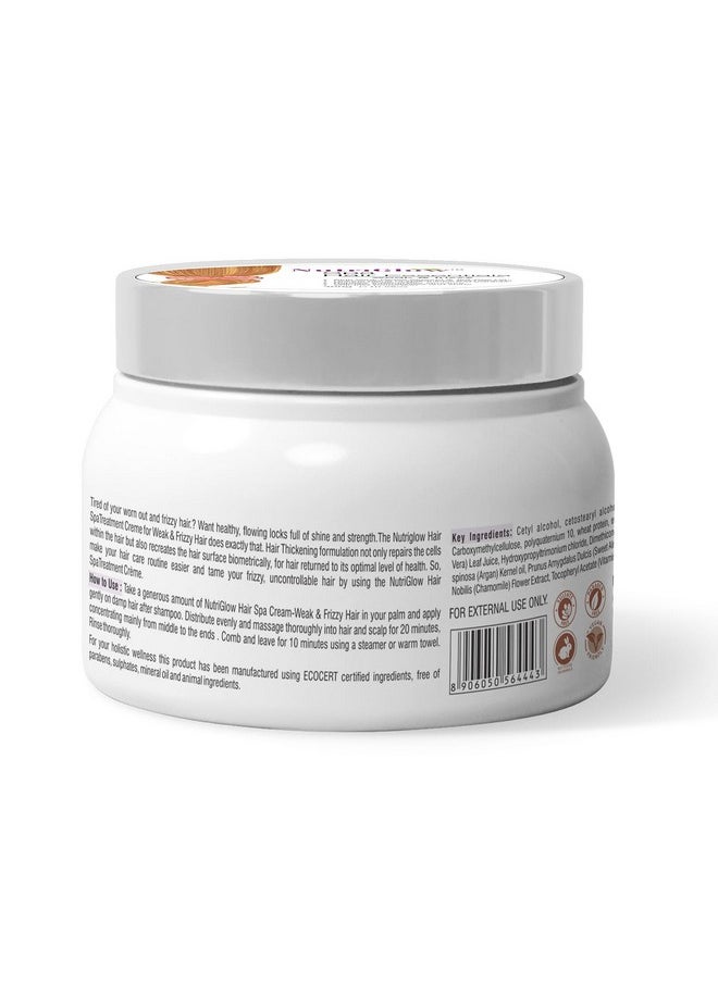 Hair Spa Cream With Volumizing & Shine Lock Formula For Weak & Frizzy Hair, 300G, Almond, 1 Count