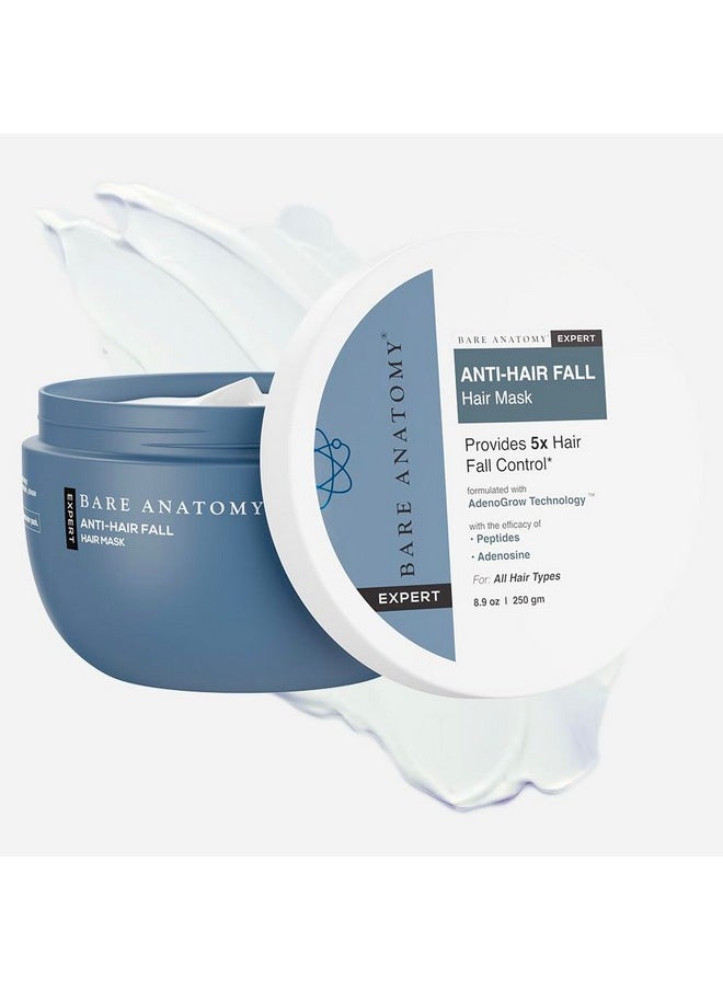 Anti-Hair Fall Mask | Provides 5X Hair Fall Control | For Hair Fall | Suitable For All Hair Types | Enriched With Adenosine And Peptides | 250 Ml