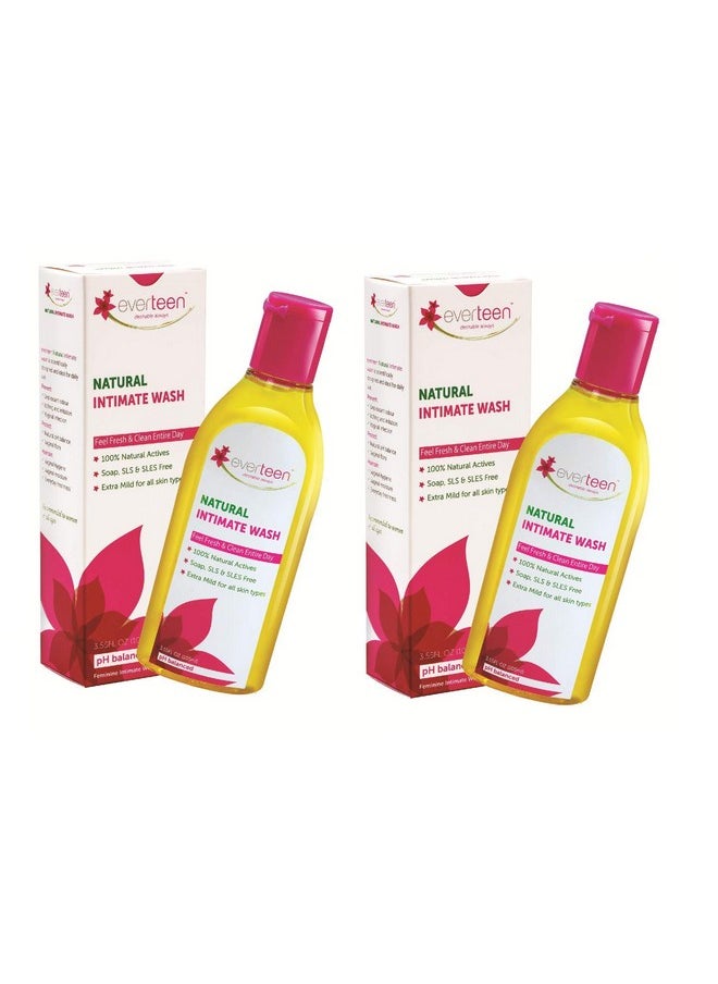 Feminine Intimate Wash - 2 Packs (105 Ml Each)