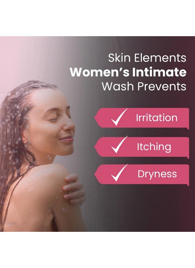 Intimate Wash For Women 120 Ml | With Rose Water, Chamomile, Calendula & Aloe Vera Extracts | Prevents Odour, Itching And Irritation | Restores The Ph Balance