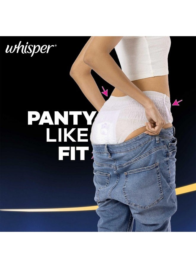 Super Absorbent Period Panty, 12 M-L Pants, 360 Degree Leakage Protection For Heavy Flow, Panty Like Fit For Full Back Coverage, Absorbs Heavy Gushes, Silky Soft, Comfortable Feel