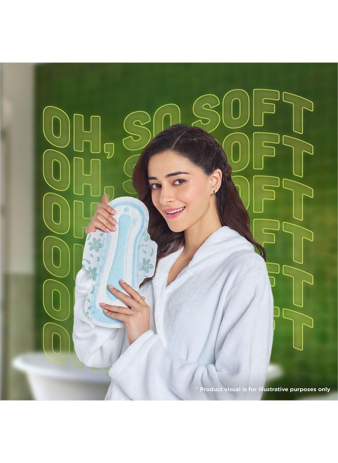 Ultra Upto No Gap No Leaks Sanitary Pads, 30 Xl Pads, For Heavy Flow Protection, With Curvewear™ Technology, Cotton Like Softness, Disposable Wrapper, Locks Odour & Wetness