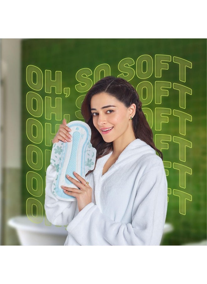 Ultra Hygiene+Comfort Sanitary Pads, 50 Xl+ Pads, For Heavy Flow, Long Lasting Protection, Locks Odour & Wetness, Dry Top Sheet, Disposable Wrapper