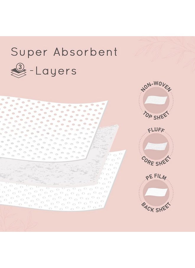 Maternity Pads - Pack Of 8 | Absorbs Up To 750Ml Fluid, Extra Soft Surface With Elastic Sides | Best Suited For Urinary Inconsistence & Heavy Flow