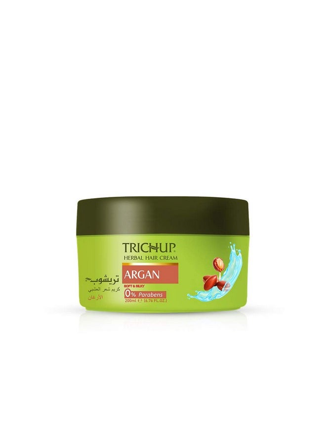 Argan Herbal Hair Cream - Increases Shine, Volume & Strength 200Ml