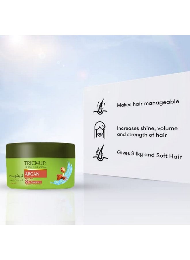Argan Herbal Hair Cream - Increases Shine, Volume & Strength 200Ml