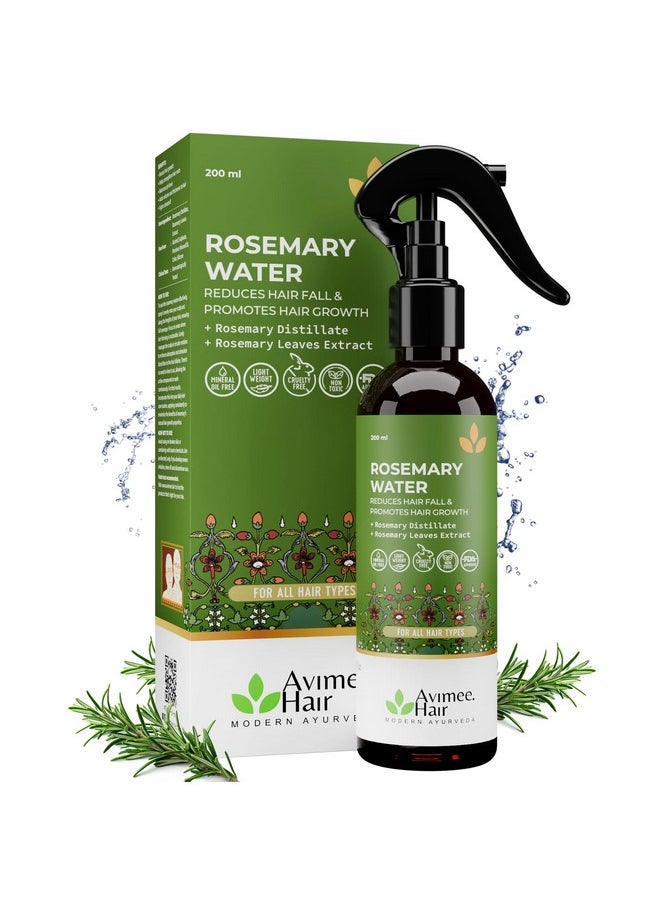 Rosemary Super Saver Combo For Hair Growth & Hair Fall | Rosemary Water (200Ml) | Rosemary Oil (100Ml) | Super Saver Combo