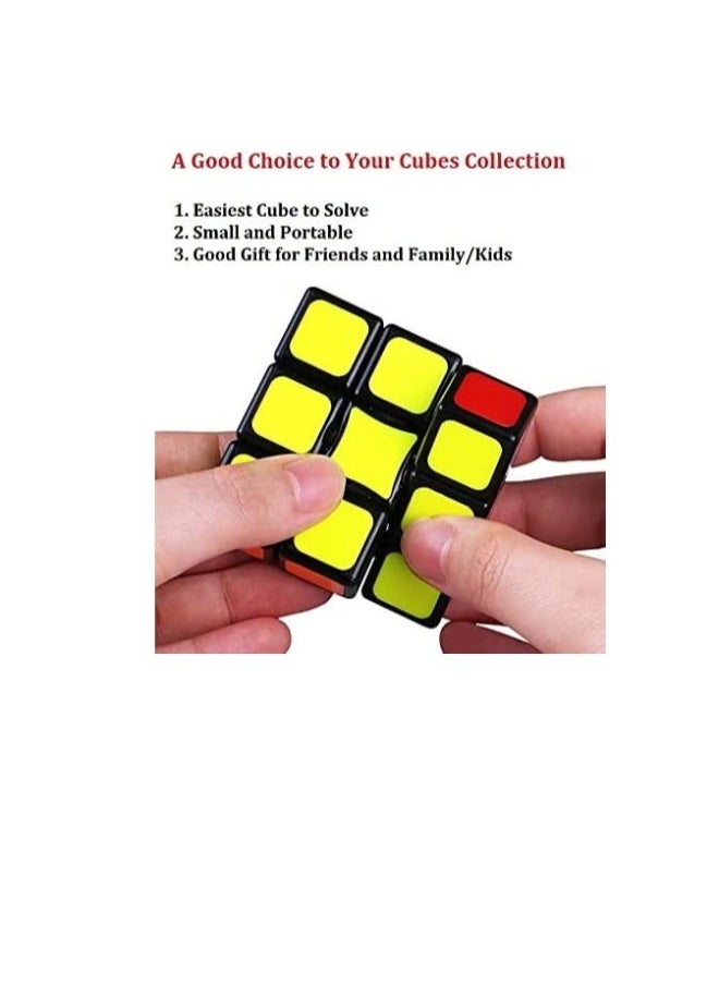 1x3x3 Floopy Cube Black 1x3x3 Speed Cube Puzzle