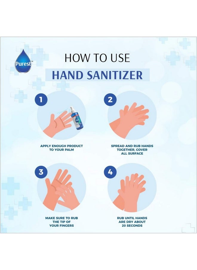 Advanced Blue Liquid Sanitizer Hand Sanitizer 68% Alcohol-Based Kills 99.9% Of Germs Without Soap And Water 5 Litre Net 5000 Ml Refill Pack Can, (Who Recommended Formula)