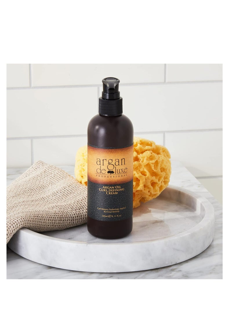 Argan De Luxe Argan Oil Curl Defining Cream that Revives Elasticity 240ml