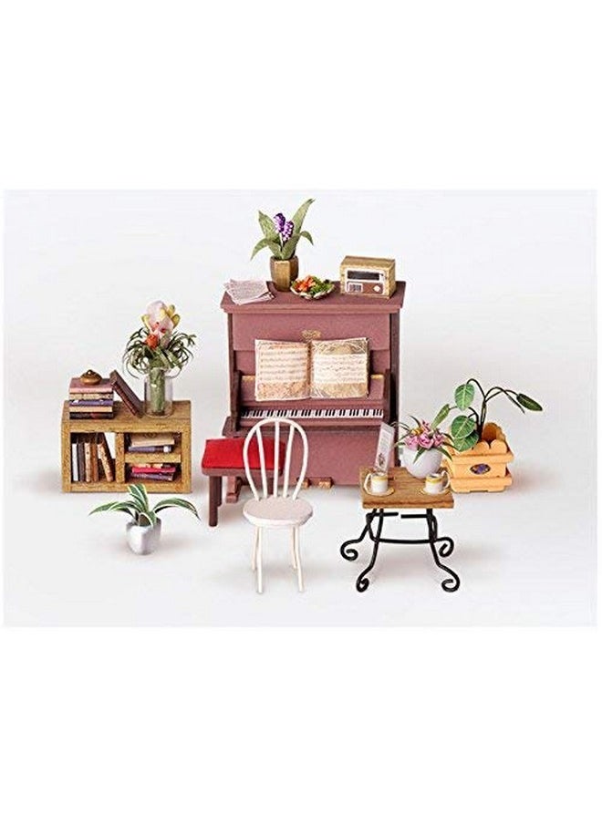 Diy Miniature Dollhouse Kit Coffee House Wooden Mini House Crafts Diy Model Kits Christmas Birthday Gifts For Boys Girls Women Friends (Simon'S Coffee)