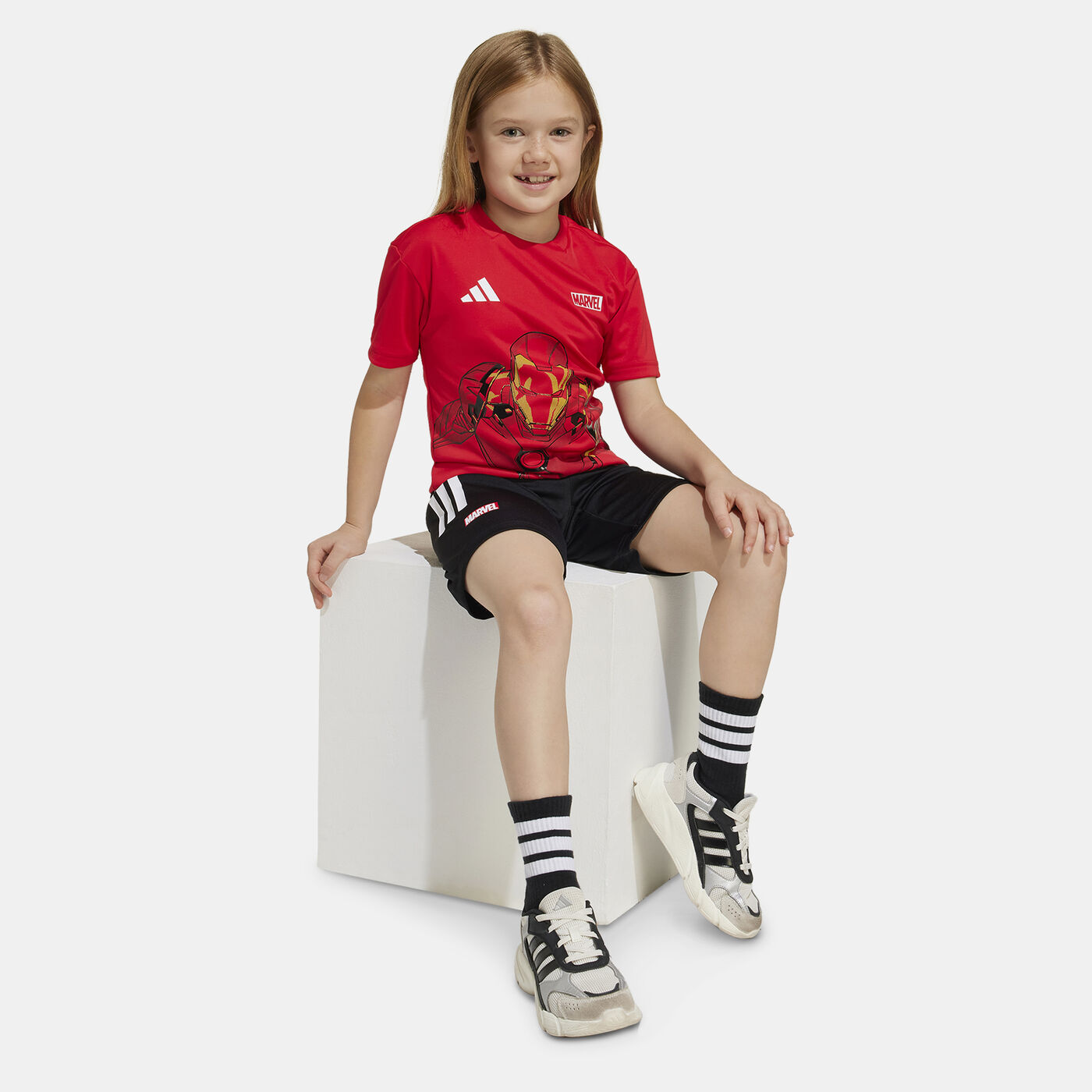 Kids' Marvel Iron Man T-Shirt and Shorts Set