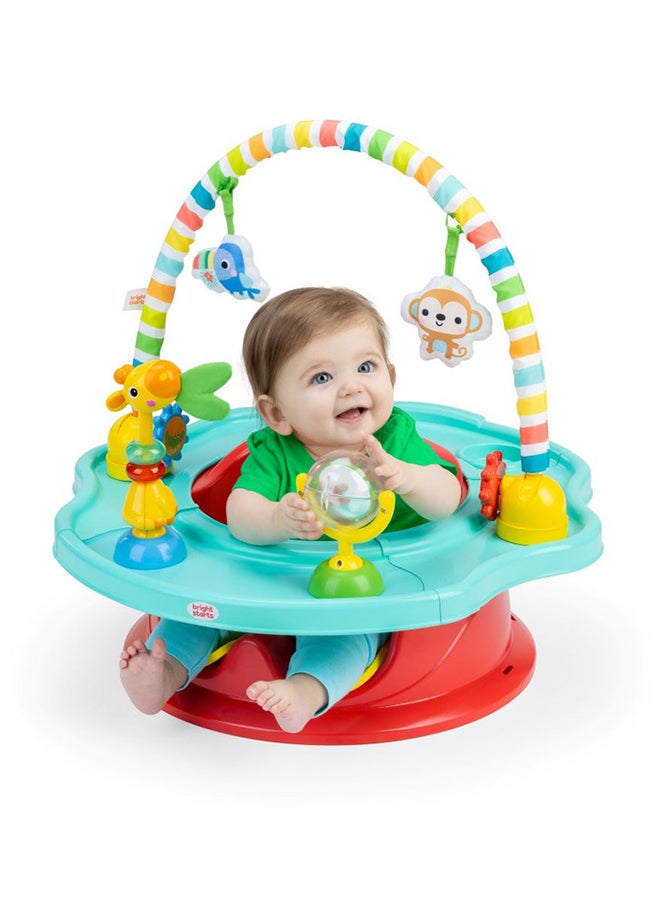 3 In 1 Super Seat Playful Paradise Activity Seat Floor Seat And Booster Seat 6 Months To 3 Year