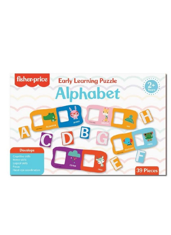 Early Learning Alphabets Puzzles - 39 Pieces Alphabet Matching Puzzles For Kids Children Age 2+ Years & Above