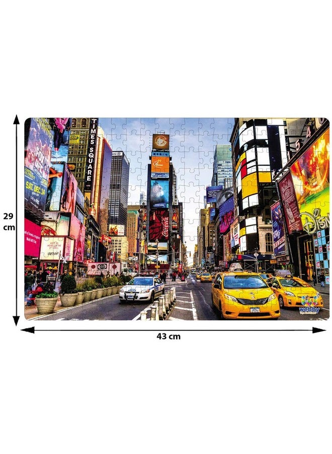 Times Square, New York Jigsaw Puzzle, 252 Pieces - Kids